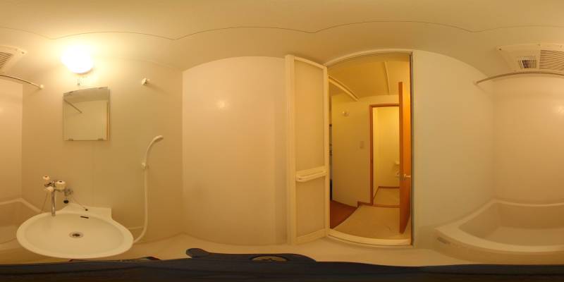 パノラマ画像バスルーム