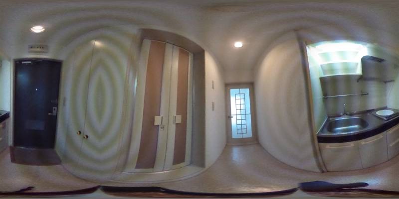 パノラマ画像玄関