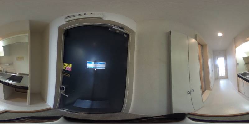 パノラマ画像玄関