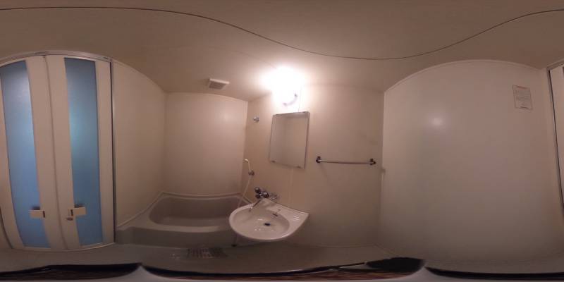 パノラマ画像バスルーム