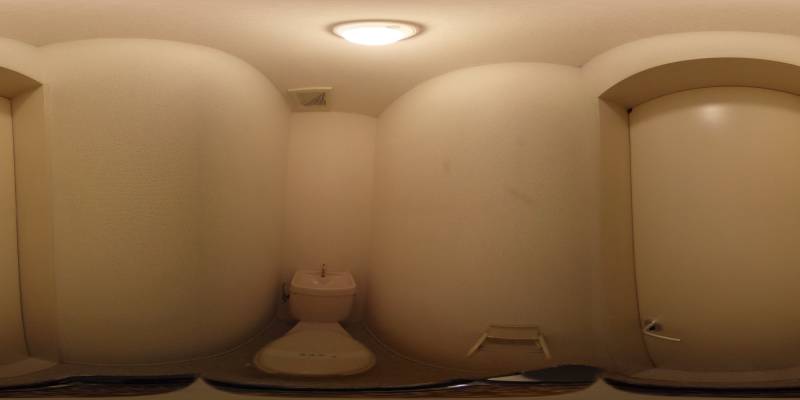パノラマ画像トイレ