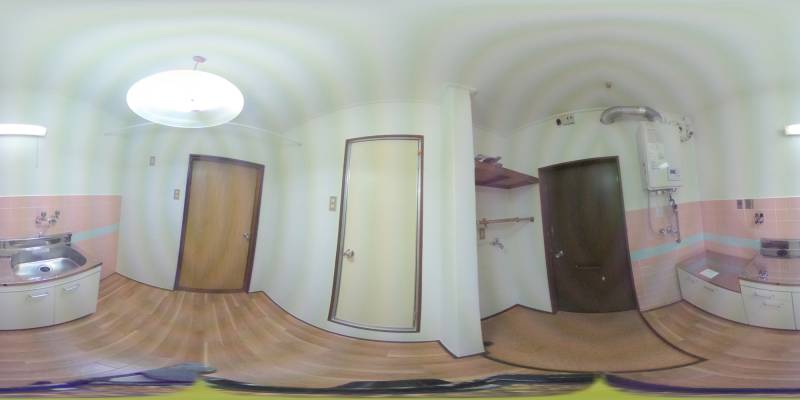 パノラマ画像キッチン