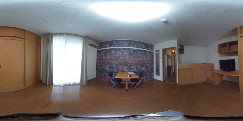 パノラマ画像洋室