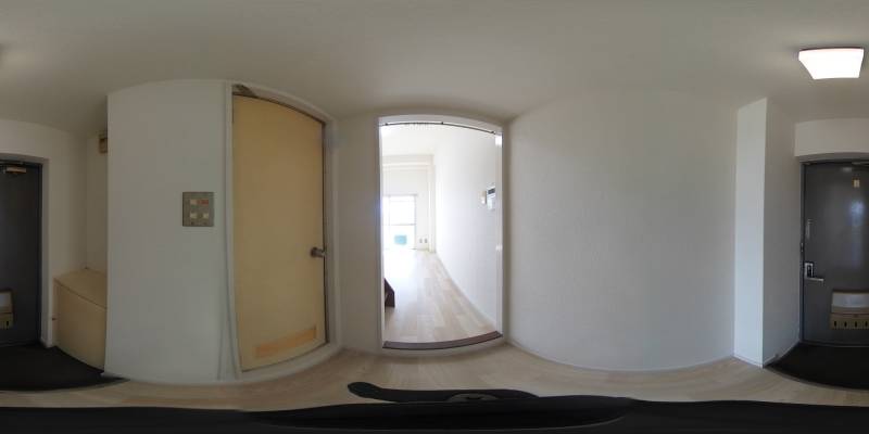 パノラマ画像玄関