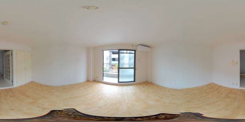 パノラマ画像洋室