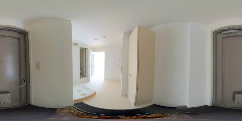 パノラマ画像玄関