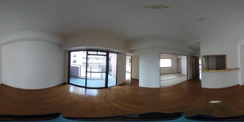 パノラマ画像リビング