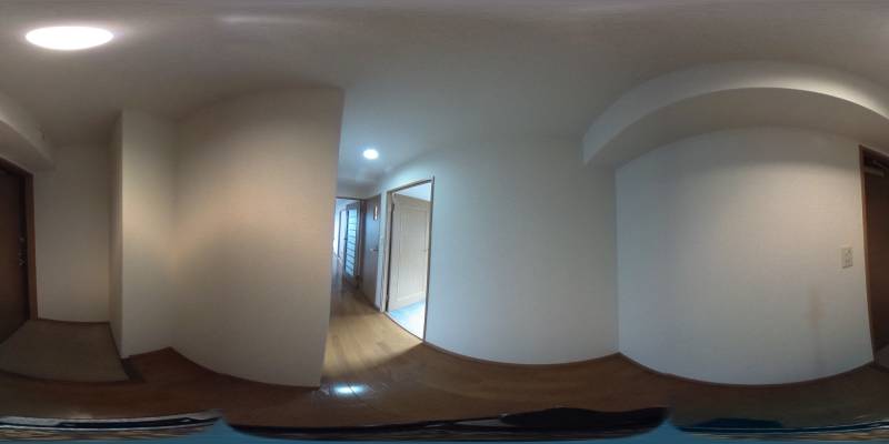 パノラマ画像玄関