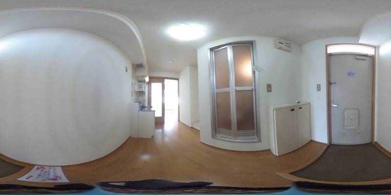 パノラマ画像玄関