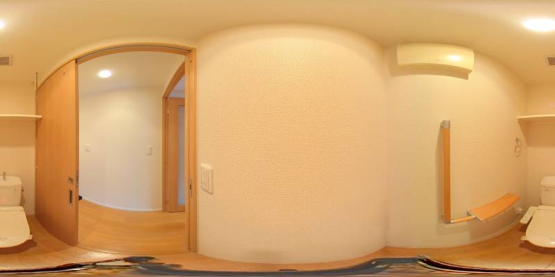 パノラマ画像トイレ