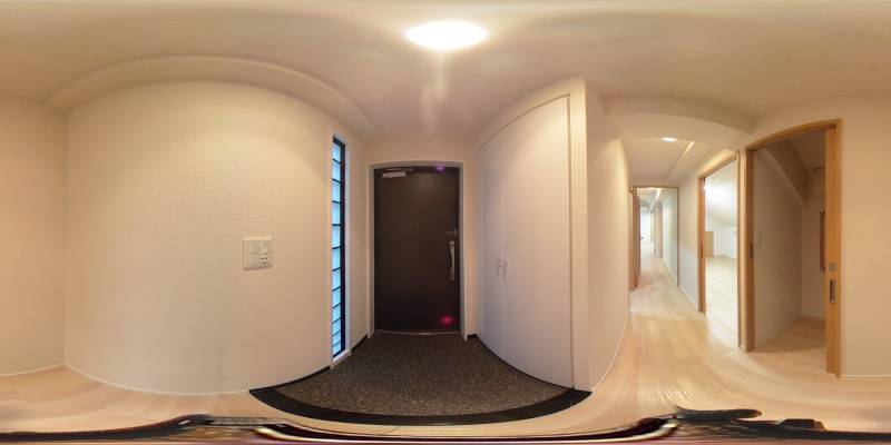 パノラマ画像玄関