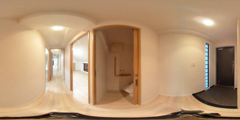 パノラマ画像玄関