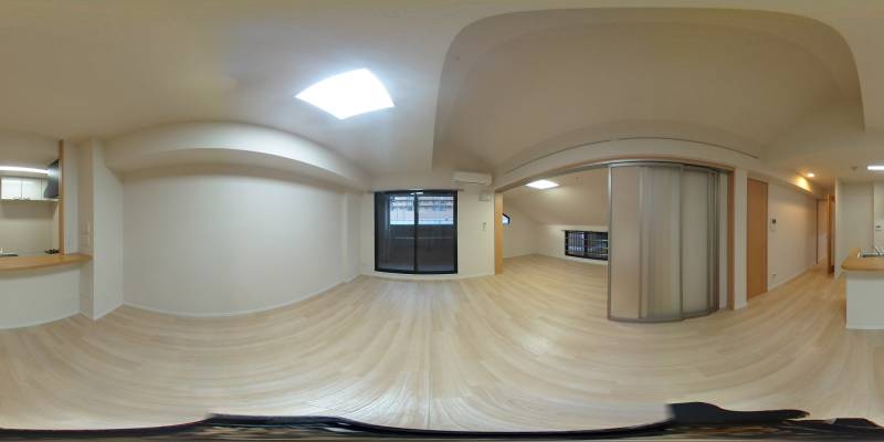 パノラマ画像洋室