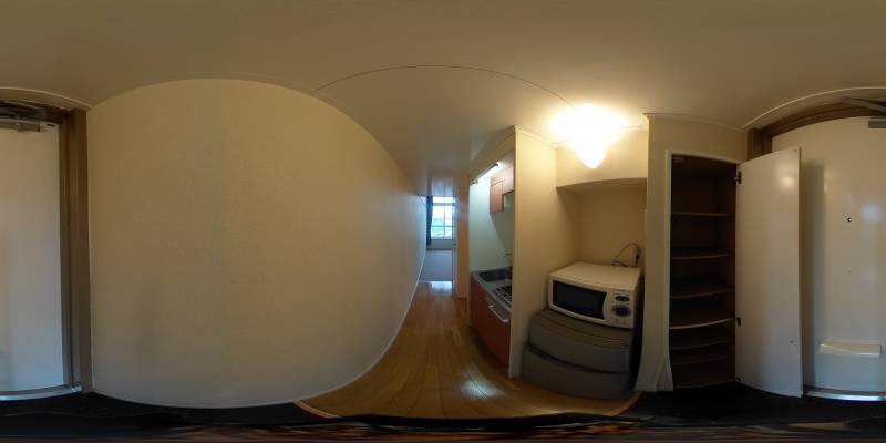 パノラマ画像玄関