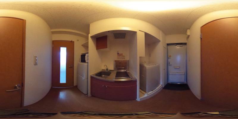 パノラマ画像キッチン