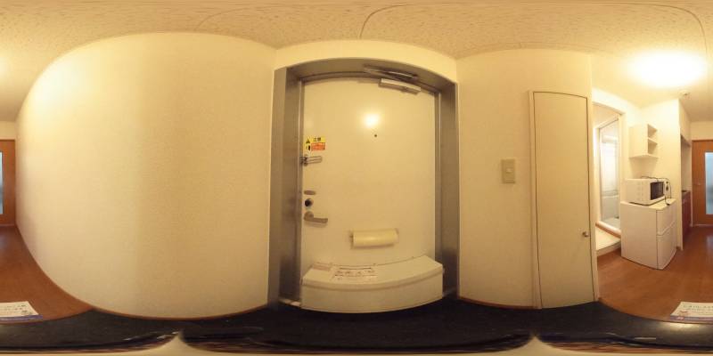 パノラマ画像玄関