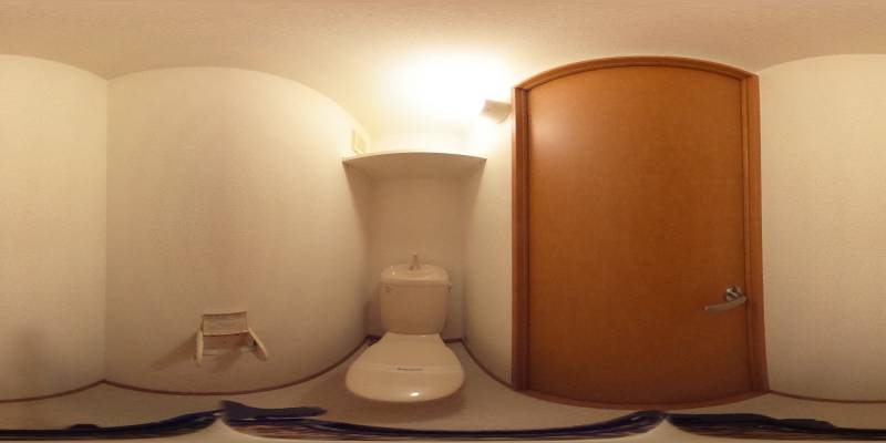 パノラマ画像トイレ