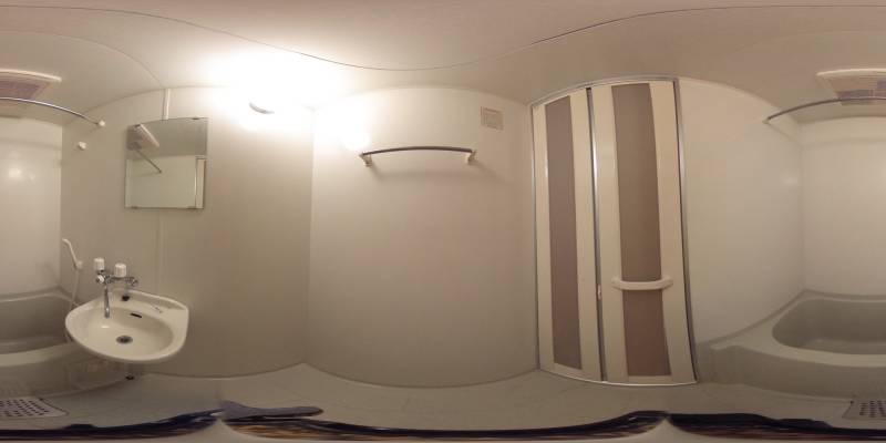 パノラマ画像バスルーム