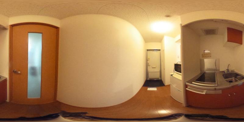 パノラマ画像キッチン