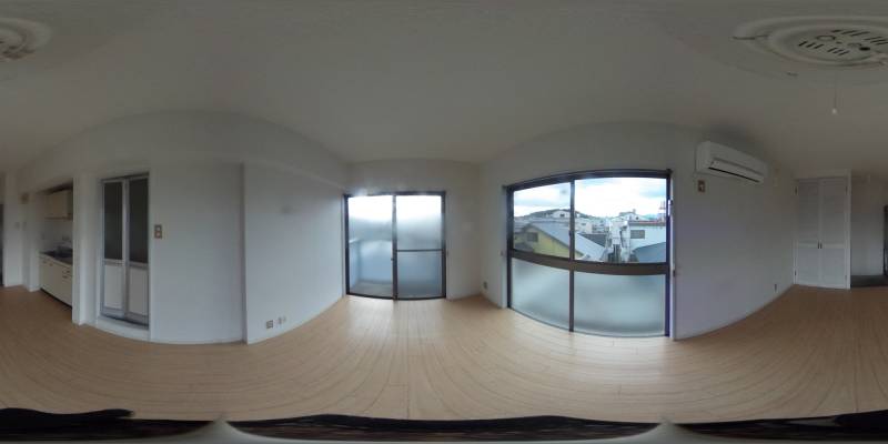 パノラマ画像洋室