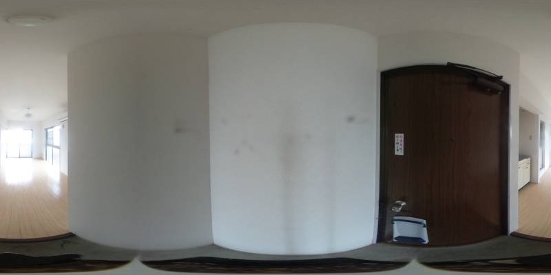 パノラマ画像玄関