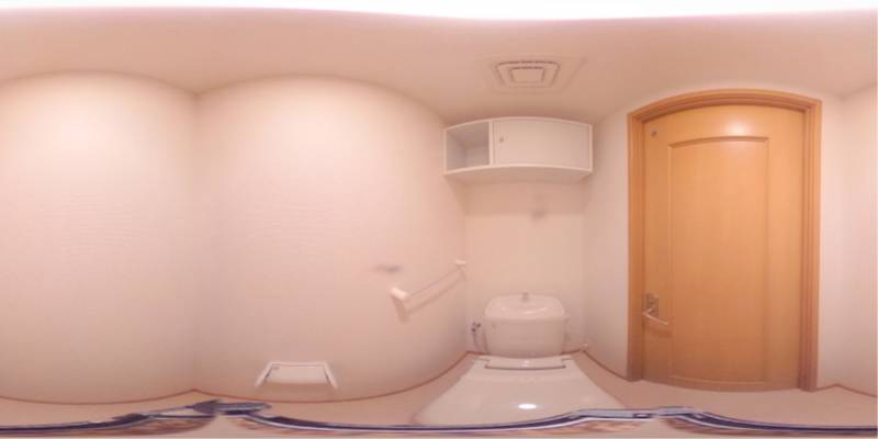 パノラマ画像トイレ