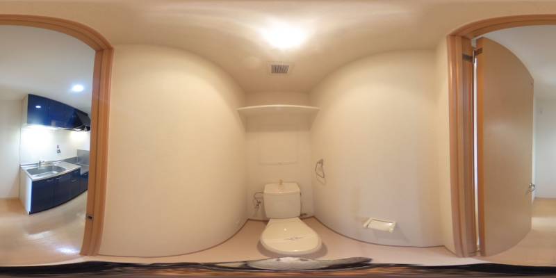 パノラマ画像トイレ