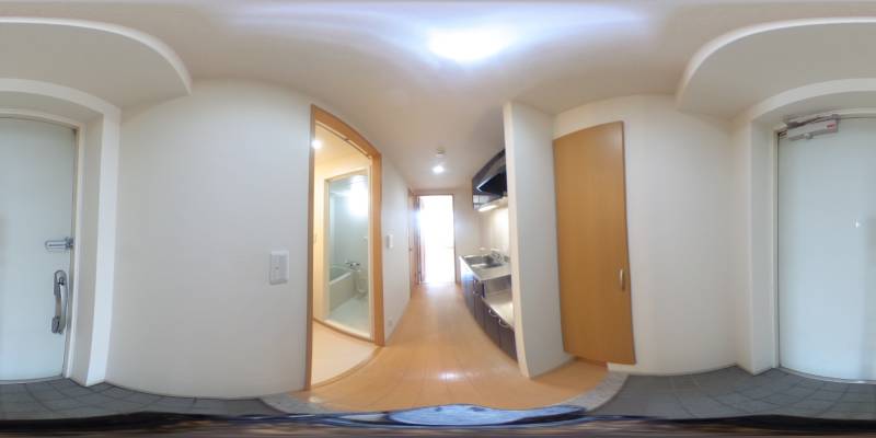 パノラマ画像玄関