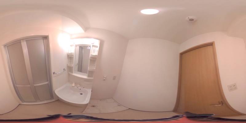 パノラマ画像洗面所