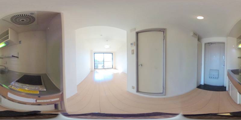 パノラマ画像キッチン