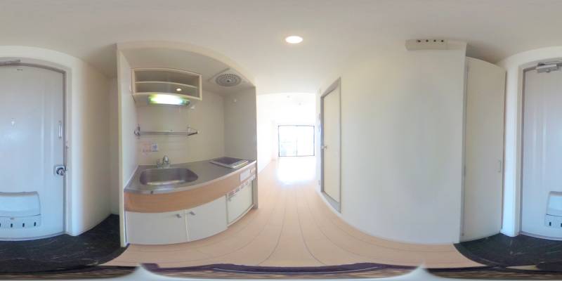 パノラマ画像玄関