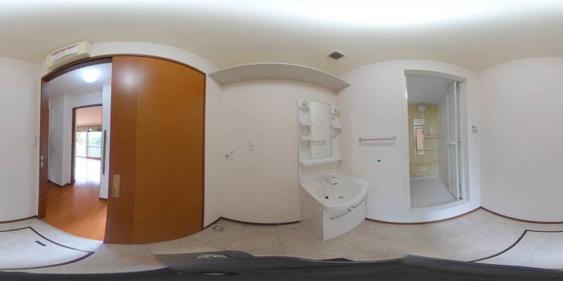 パノラマ画像洗面所