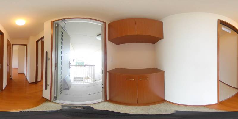 パノラマ画像玄関