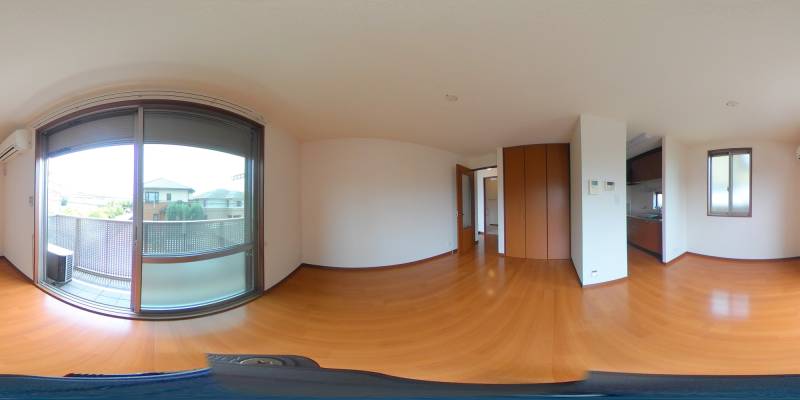 パノラマ画像リビング