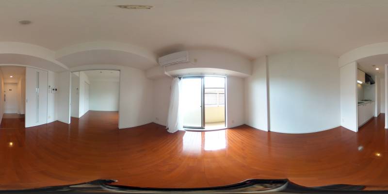 パノラマ画像洋室