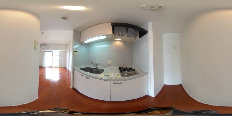 パノラマ画像キッチン