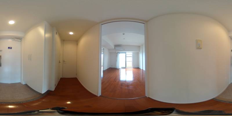 パノラマ画像玄関