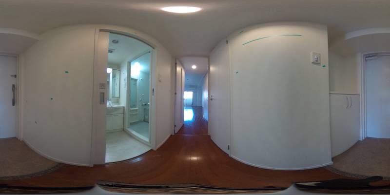 パノラマ画像玄関