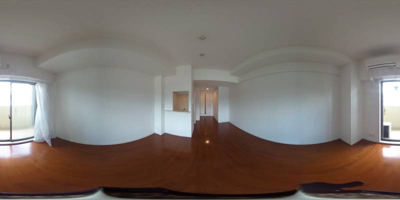 パノラマ画像洋室