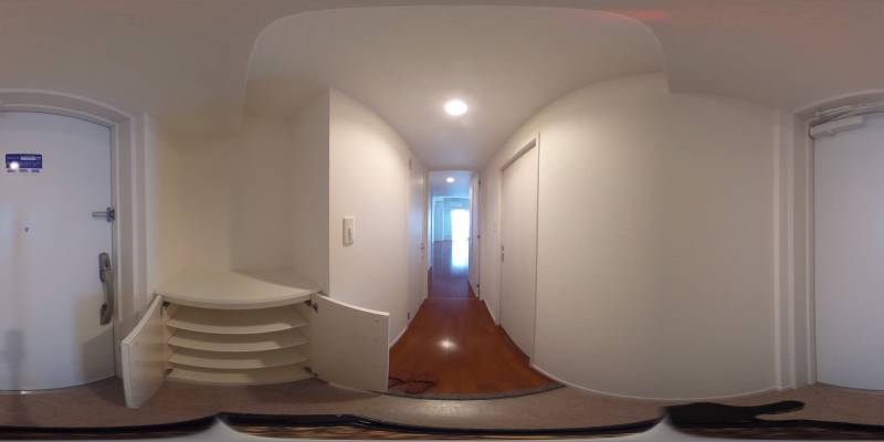 パノラマ画像玄関