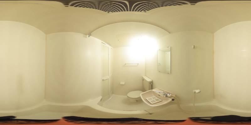 パノラマ画像バスルーム