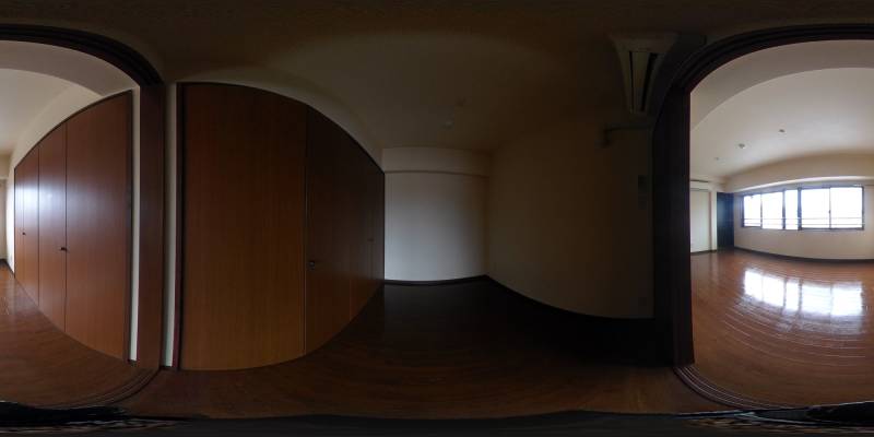 パノラマ画像洋室