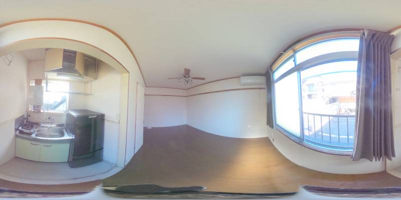 パノラマ画像キッチン