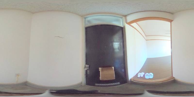 パノラマ画像玄関