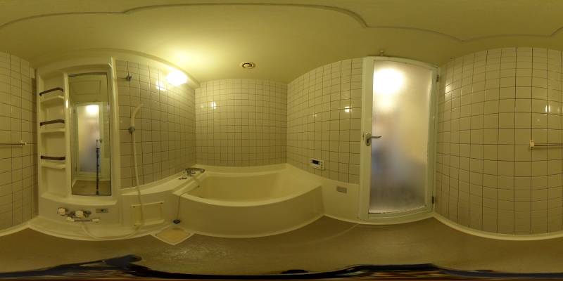 パノラマ画像バスルーム