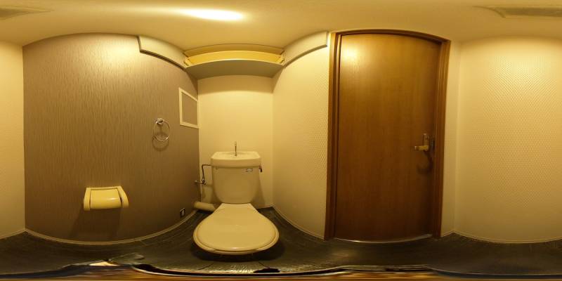 パノラマ画像トイレ