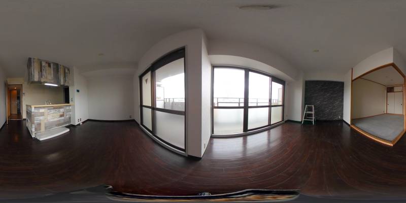 パノラマ画像リビング