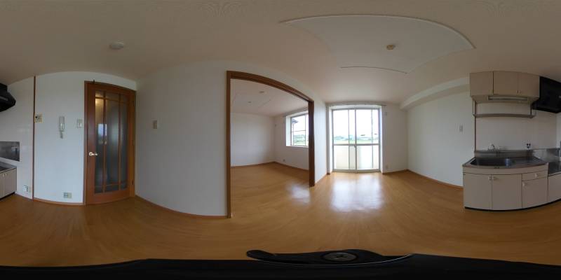 パノラマ画像洋室