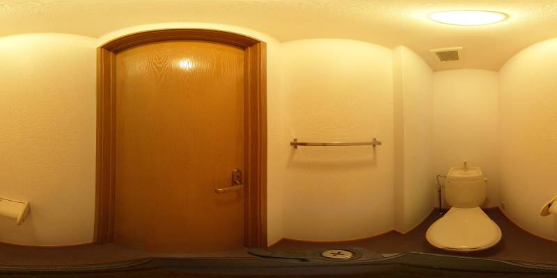 パノラマ画像トイレ