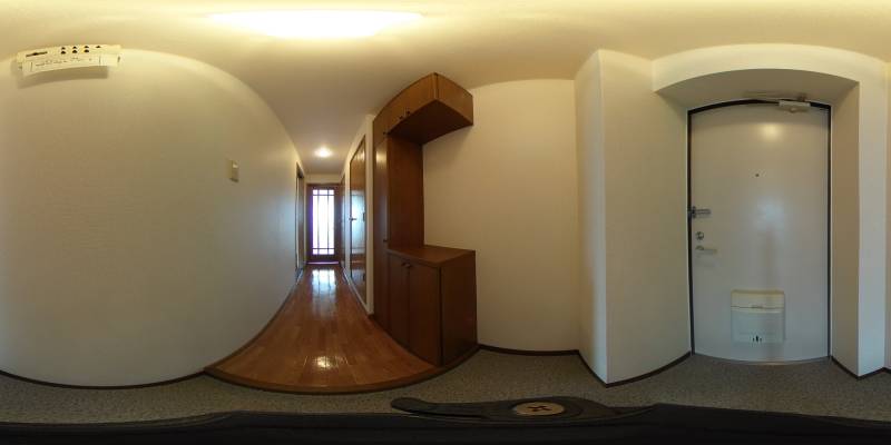 パノラマ画像玄関